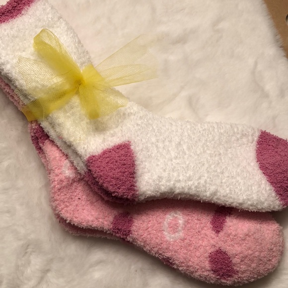 Accessories - FUZZY SOCKS 2 pairs NWOT